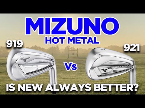 MIZUNO IRONS JPX 919 HOT METAL v JPX 921 HOT METAL