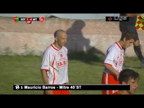 Oficial 2014 (Fecha 16): Defensores Unidos 1 - C. A. Mitre 4