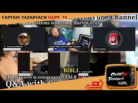 WHITE CHRISTIAN CHALLENGES CAPTAIN TAZARYACH - JOHN'S BAPTISM OF JESUS CHRIST BAPTISM??