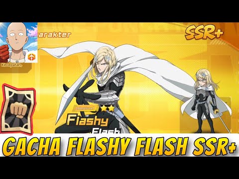 GACHA FLASHY FLASH SSR+🔥, SUPPORT BUFF SPD TERBAIK SAAT INI, GG COY - One Punch Man The Strongest