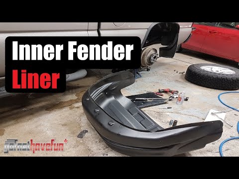 Rough Country Inner Fender Liner Installation ( Chevy Silverado) | AnthonyJ350