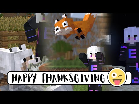 SHOCKING! How Minecraft Mobs Eat on Thanksgiving!