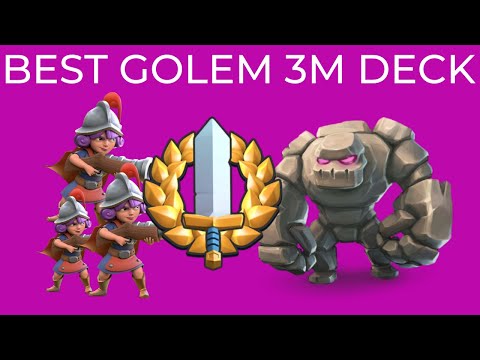 Best Golem 3M Deck with Mighty Miner