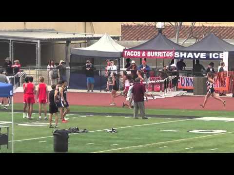FSG 1600m at Beach Cities Inv 3-28-15 - Los Alamitos Girls