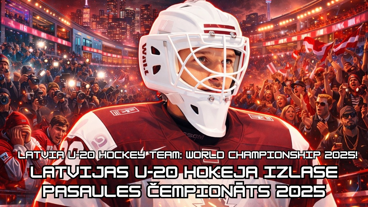 Latvijas U-20 Hokeja izlase Pasaules Čempionāts 2025 #latvia