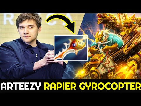 ARTEEZY vs MASON - Divine Rapier Gyrocopter Hard Game 7.25 Dota 2