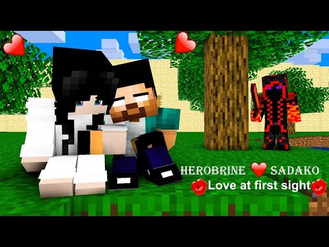 Herobrine Life 1 : Herobrine's Love at First Sight - Minecraft Animation