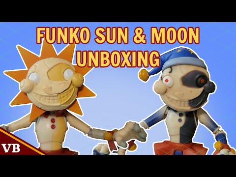 Unboxing Funko Sun & Moon Collectible Action Figures from FNAF: Security Breach