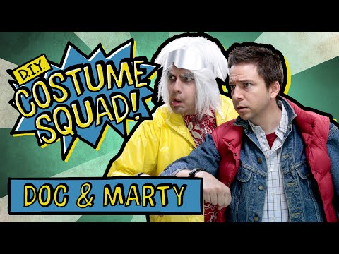 Make Your Own Doc & Marty Costumes - DIY Costume Squad Video