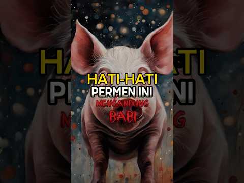 PERMEN YUPI TERBUAT DARI BABI