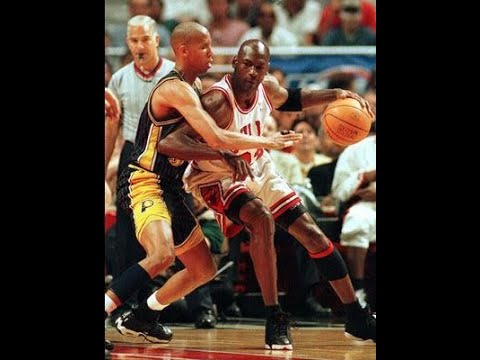 Reggie Miller Defense on Michael Jordanㅣ1998 ECF Game 7