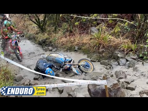 Full Factory Teddy Completes a Lap of Valleys Extreme Enduro PM Race, Brutal footage.