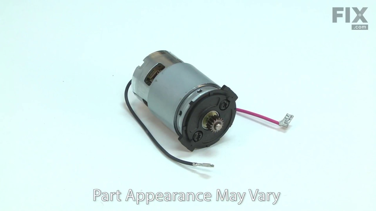 Replacing your DeWALT Cordless Drill Motor And Pinion