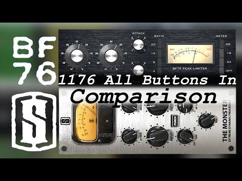 Slate the Monster vs Bomb Factory BF76 | 1176 All Buttons In Comparison