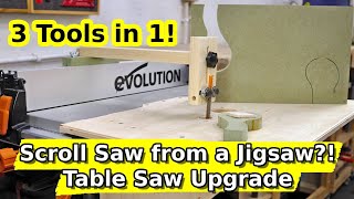 Space-Saving Hack: Router Table + Jigsaw = Scroll Saw Alternative