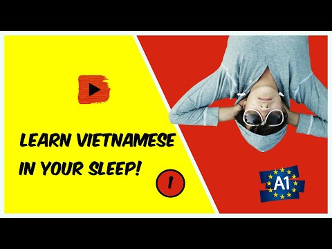 Learn Vietnamese while you sleep! Vietnamese for Lower Beginners! Part 1