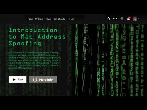 MAC Address Spoofing LAN Security GROUP 10
