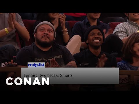 Conan Audience Craigslist For 05/09/16 | CONAN on TBS