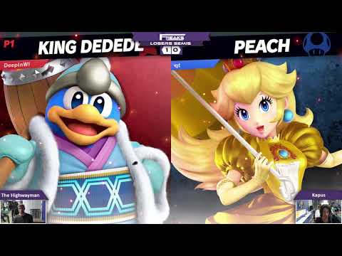 FREAKS 46 Singles Losers Semis: FRKS | The Highwayman (King Dedede) vs Kapus (Peach)