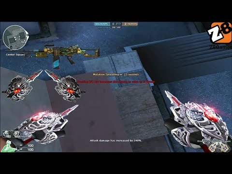 Crossfire NA 2.0 : Vektor SS-77-Infernation - Knuckles Infernal Dragon - Hero Mode X - Zombie V4