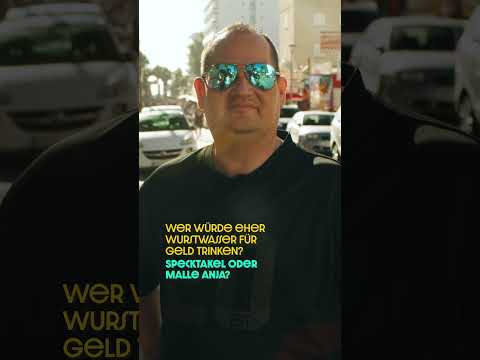 Wer würde sich eher Wurstwasser für Geld rein kippen? 😂 Specktakel oder Malle Anja? 🥶#leidergeil