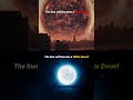 Sun in 5/10 Billion Years 💀🌌 #Space