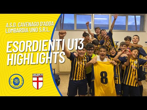 UNA BELLA VITTORIA: Esordienti U13 Primaverile - 4° Giornata : Cavenago d'Adda - Lombardia 1