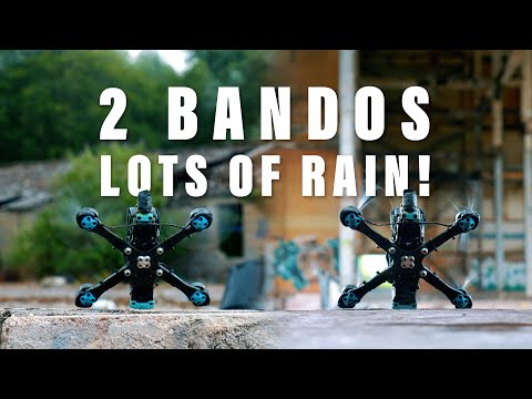 2 BANDOS, VIEL REGEN! | FPV Drone Freestyle