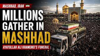 I SPENT THE ENTIRE DAY IN MASHHAD DURING AYATOLLAH ALI KHAMENEI'S FUNERAL
