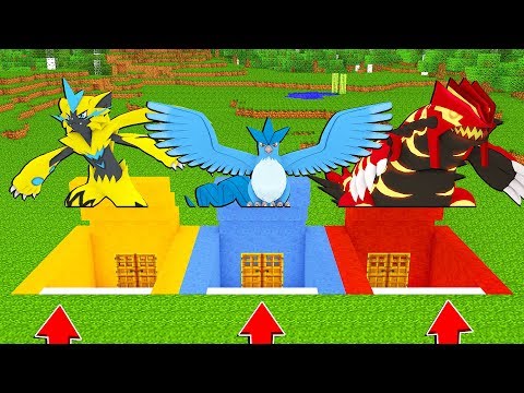 ACHE A BASE SECRETA DE POKEMON LENDARIO E VENÇA - MINECRAFT PIXELMON MOD