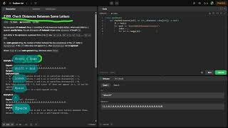 Leetcode easy problem 2399. Check Distances Between Same Letters | devops python practice