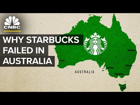 Proč Starbucks neuspěl v Austrálii?