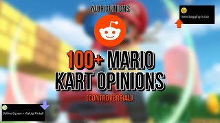 I Asked Reddit for 100+ Mario Kart Opinions | Controversial
