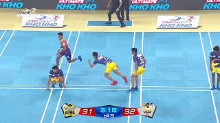 Match 19 Highlights | Chennai Quick Guns vs Gujarat Giants | Ultimate Kho Kho 2022