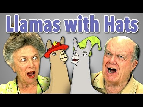 ELDERS REACT TO LLAMAS WITH HATS Video