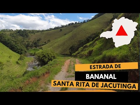 Estrada do distrito de Bananal até Santa Rita de Jacutinga