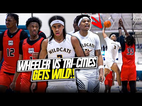 CRAZY POSTER SHUTS DOWN THE GYM!🤯| #1 Wheeler vs Tri-Cities Season Opener GETS WILD!🍿🔥