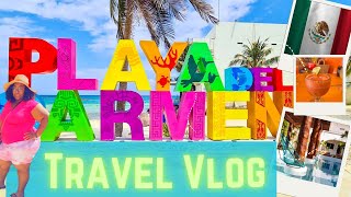 Mexico Vlog 2023‼️ (PT.1)| HM Playa Del Carmen Hotel Tour | Zenzi Beach Bar and Restaurant