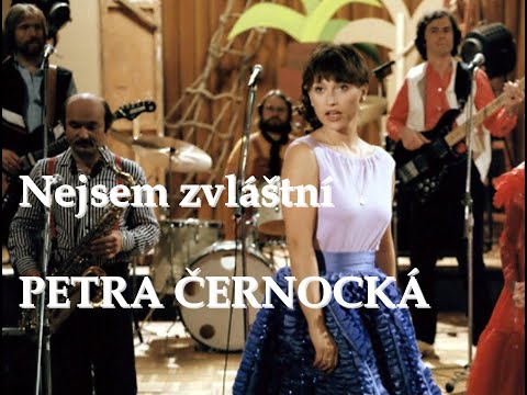 Petra Černocká - hudební recitál známé populární zpěvačky s názvem "Nejsem zvláštní" (1983)