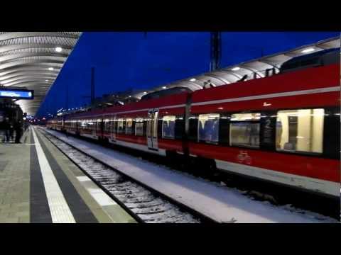 Talent 2 der S-Bahn Nürnberg fährt in Bamberg ein