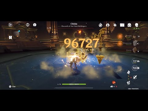 mono geo team abusing Childe (Itto Zhongli Ningguang Gorou) | 2.3 Genshin Impact