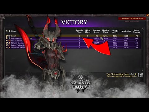 I Tried 11.2.5 Unholy DK In Solo Shuffle... (UNDEFEATED)