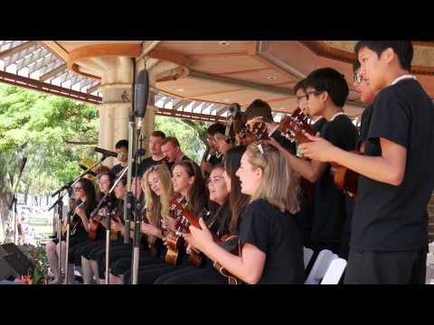 Ukulele Festival Hawaii 2015 – Langley Ukulele Ensemble (Canada)