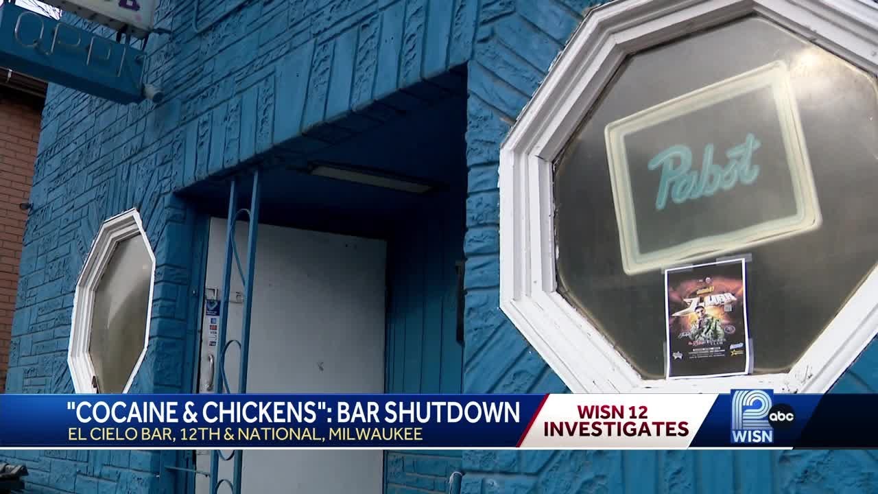 Milwaukee bar shut down after chickens and cocaine found inside