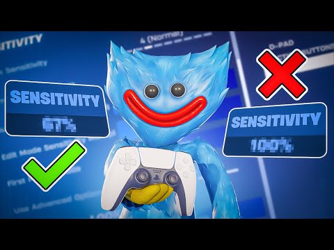 How To Find Your PERFECT Controller Sensitivity (Fortnite Settings Tutorial)