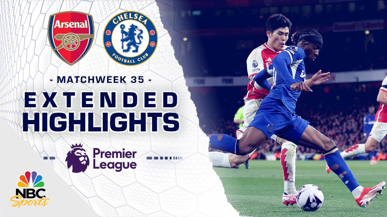 Arsenal v. Chelsea | PREMIER LEAGUE HIGHLIGHTS | 4/23/2024 | NBC Sports