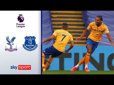 Ancelotti-Elf weiter unbesiegt | Crystal Palace - FC Everton 1:2 | Highlights - Premier League