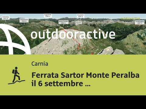 Ferrata Sartor Monte Peralba il 6 settembre 2025