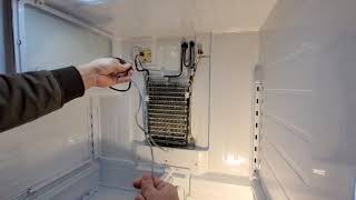 Samsung refrigerator not cooling (Installing defrost heater)