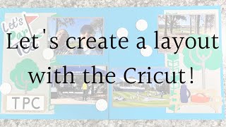 Cricut Golf Layout | Scrapbooking